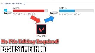 How to Move Valorant to Another Drive [EASIEST METHOD]