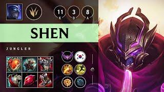 Shen Jungle vs Lee Sin - KR Master Patch 25.04