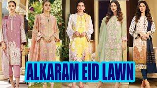Alkaram Eid Luxury Lawn Collection 2021