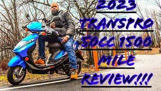2023 TransPro 50cc 1500 mile REVIEW!!!