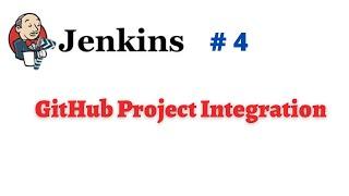 #Jenkins - 4 | How to Integrate GitHub Repo with Jenkins | NATASA Tech