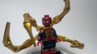 Unofficial Lego Spiderman Iron-spider (IW,Endgame)