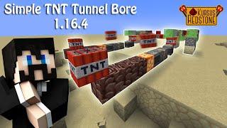 Cara Membuat Simple TNT Tunnel Bore Minecraft 1.16.4 Java Edition