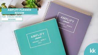 Amplify Planner Review featuring Chelsea Brown Designs Stickers