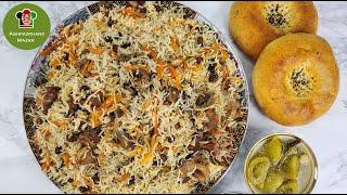 Easy Uzbeki Pulao using Pressure Cooker | قابلی اوزبیکی به روش ساده به دیگ بخار