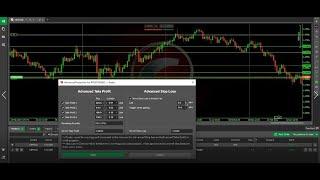 How to set advanced Take Profit  and advanced Stop Loss using C Trader