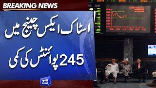 PSX loses  245 points | Pakistan stock exchange | KSE Index Updates | Market Summary