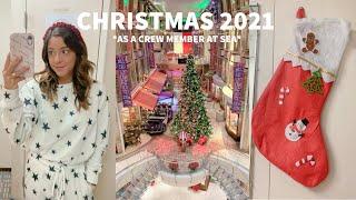 CHRISTMAS AT SEA: mini haul, opening gifts, working allskates, night in guest areas, more