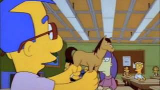 The Simpsons - Milhouse and his horsie