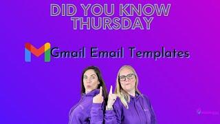 How to set up Gmail Email Templates | How to Videos for a small business | Stebbington Ltd