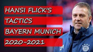 F.C. Bayern Munich 2020-2021! The tactics of genius Hansi Flick!