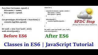 ES6 Classes in JavaScript | JavaScript Classes Private Variables | JavaScript Tutorial