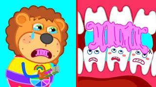 No No! Don't Eat Candy - Learn Healthy Habits for Kids | Lion Family | Cartoon for Kids