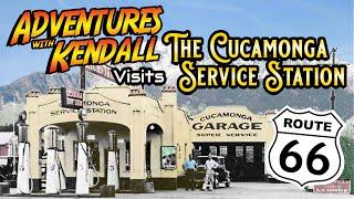 Rancho Cucamonga Service Station on Route 66: Then and Now