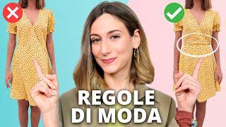 7 REGOLE DI MODA CHE NON PUOI NON CONOSCERE