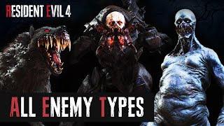 All Enemy Types in Resident Evil 4 (Remake) - Monsters & Bosses Guide