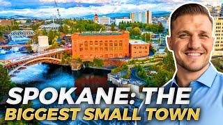 SPOKANE WASHINGTON: "The Biggest Small Town" you've EVER been too! | Living In Spokane Washington