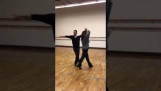 Bronze Rumba routine with arm styling