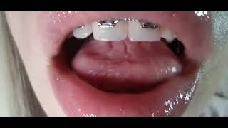 asmr lens licking really upclose   Trim