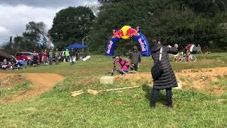 2018 Gravity Soul Fall Festival Dual Slalom 11-14 Collin Bourque Round 1 race 1