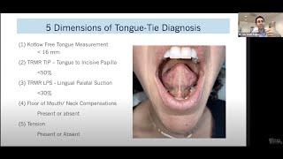 "Do I Have A Tongue-Tie?" - 5 dimensions of tongue-tie assessment, Dr. Zaghi - The Breathe Course