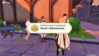 Finally ANNA BECAME AN ADVENTURER! | Monsdtat | Genshin Impact