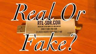 RTL-SDR.COM V.3 USB Dongle  Is It Real Or Fake