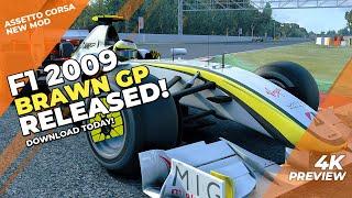 Sim Dream Development Assetto Corsa F1 2009 Mod Brawn GP