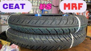 80.100.18  tubeless tyre ,CEAT vs MRF // Who is best tyre