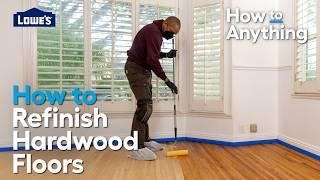 How to Refinish Hardwood Floors | How To Anything