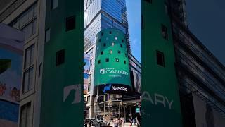 Time for #Thinkst Canary  on #NASDAQ Tower Monitor at #TimesSquare. by #PRtoSKY