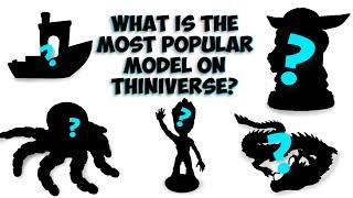 What is the most popular model on Thingiverse? #short