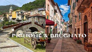 Pignone & Brugnato, Liguria- Italy: Visit the 2 Villages close to Cinque Terre and Portovenere (4K)