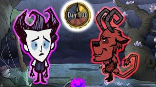 Two Don't Starve Together Noobs VS The Lunar Island