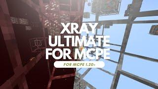 X-RAY ULTIMATE FOR MCPE 1.20+ ADA OUTLINE NYA | BISA DI SERVER!! | WORK MCPE RENDER DRAGON 