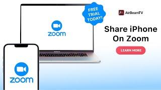 How to share your iPad or iPhone screen on Zoom (Wirelessly)