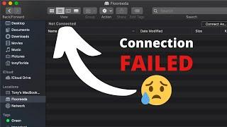 How to Fix Server Connection Failed Error in Mac Finder Without Reboot