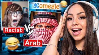 Arab ROASTS and DESTROYS Racist People on Omegle | Bunnymon Reacts