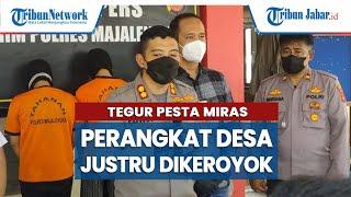 Tegur Pemuda yang Pesta Miras, Perangkat Desa di Majalengka Justru Dikeroyok, Para Pelaku Diamankan