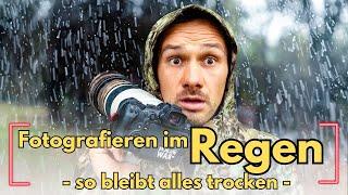 So bleibst Du und deine Kamera im Regen trocken... es lohnt sich