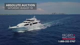 Oasis 88' Broward 1999 | Fort Lauderdale, Florida | Live Yacht Auction August 18, 2018