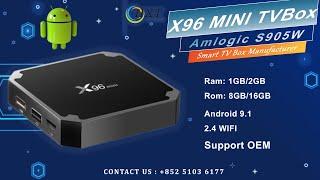 X96 MINI TVbox android 9.0 s905w