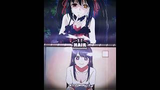 Kurumi Tokisaki vs Ai Hoshino in Looks | Date a Live vs Oshi No Ko | Lookmaxxing edit