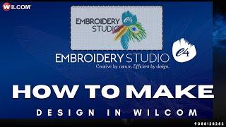 how to make design in wilcom