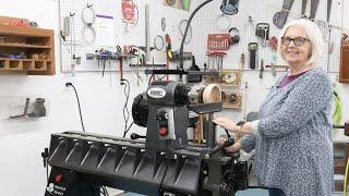 Robust Tools "American Beauty Lathe."   ~Stock lathe Program~        with Sam Angelo