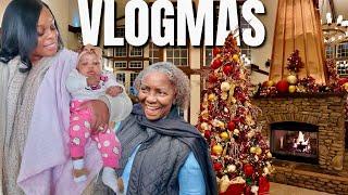 VLOGMAS DAY 15 | Road Trip to Tennessee, Grandma's Back, Riverstone Resort Tour, Meet Baby Mecca .