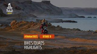 #DAKAR2021 - Stage 9 - Neom / Neom - Bike/Quad Highlights