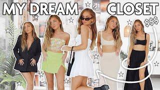 BUYING MY DREAM CLOSET (try-on haul clothing haul + fashion trends 2022)