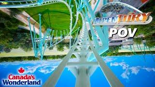 AlpenFury POV - Canada's Wonderland's New 2025 Roller Coaster!