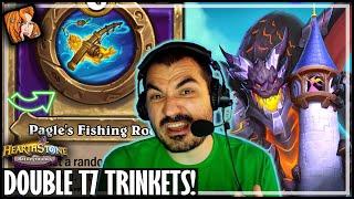 DOUBLE TIER 7 TRINKETS! - Hearthstone Battlegrounds